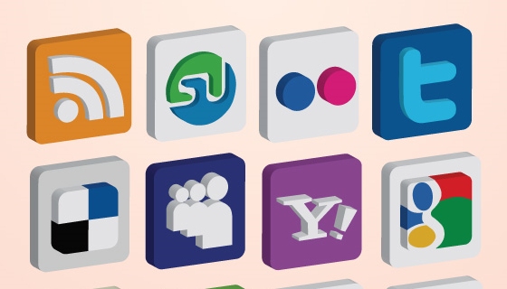 3D Social Media Icon Pack