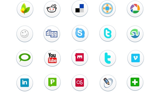 Web Social Icons