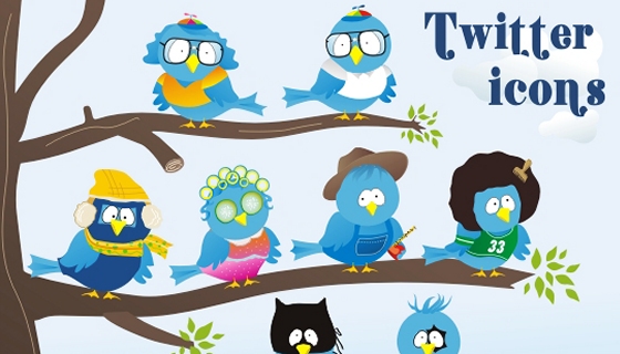 Twitter Icon Set