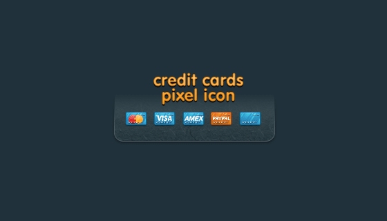 Credit Card Web Icons