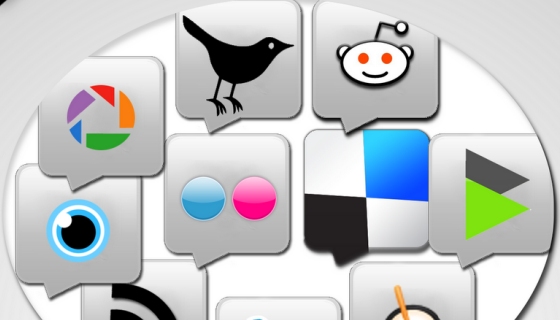 Elegant Social Media Icons