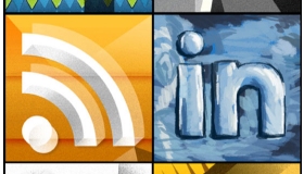 Picasso Social Media Icons