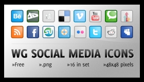 Social Media Icon Set