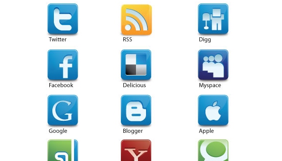 Vector Social Media Icons