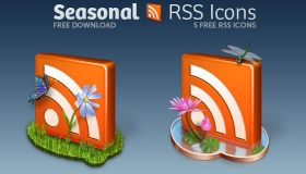 Seasonal RSS Icons