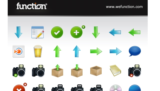 Function Free Icon Set
