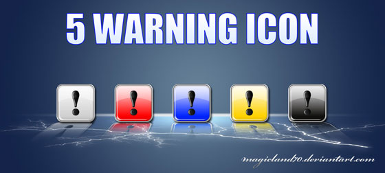 5 Warning Icon by Magicland70