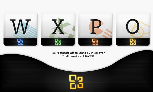 Microsoft Office 2010 Icons by Pixellover