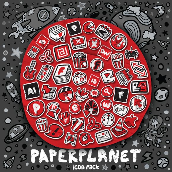 PaperPlanet Icon Pack by Tokyo-go-go