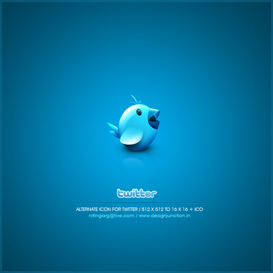 Twitter Bird by Freakyframes