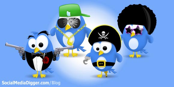 Twitter Icon Pack 2 by Kamarashev