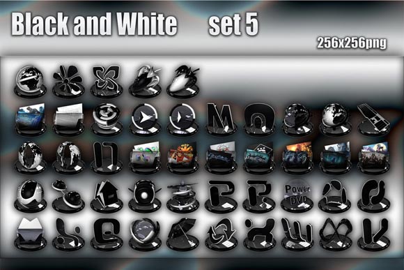 Black and White set 5 by Xylomon