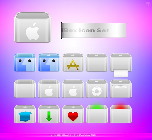 iBox Icon Set by MDGraphs