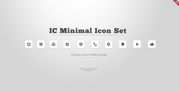 IC Minimal Icon Set Batch 2 by Cjosh