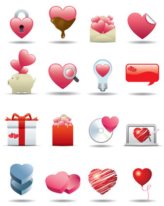 Heart Style Icons