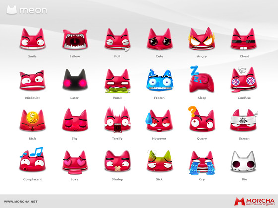 Meon Smilies by Jixi2000