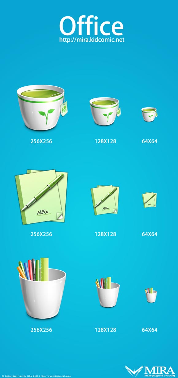 Office Icons by Mira