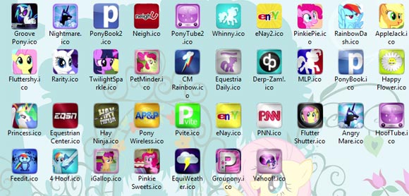 Pony For That Icon Set by JungleAnimal