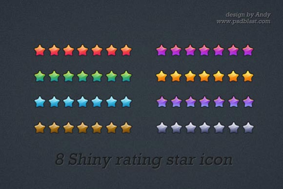 Rating Star Icon by Psdblast