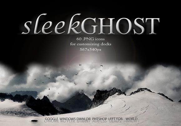 SleekGhost Dock Icons by Natosaurus