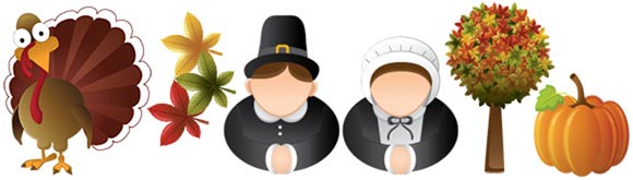 November Seasonal Icons