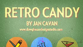 Retro Candy: Free Icon Set