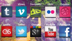 10 Best Social Icons by Schulerr