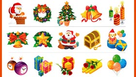 28 Christmas Vector Icon RS