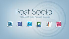 Social Postage Stamps Part 1