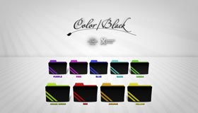 Black Color Folders by Wurstgott