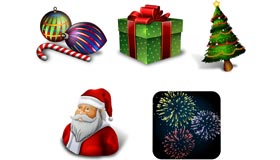 Holiday Seasonal Icons