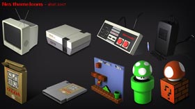 Nes Icons Pack by Ahuri