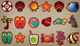 Summer Beach by Vikasuperstar