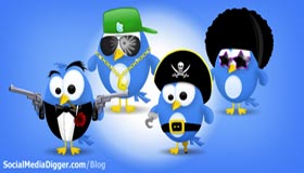 Twitter Icon Pack 2 by Kamarashev