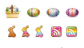 Easter Bunny Icons