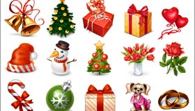 Free Christmas Icon Set