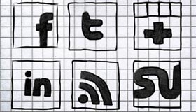 Hand-Drawn Social Icons by NatalyBirch