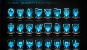 Holographic Icon Pack v.1.2 by Radvisual
