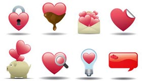 Heart Style Icons