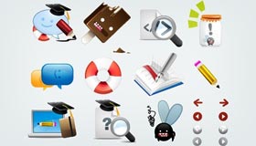 Free Vector Net Icon Set