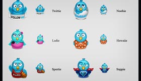 Fresh Twitter Icon Pack