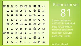 Pixim Icon Set by Idered