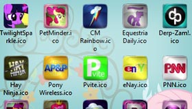 Pony For That Icon Set by JungleAnimal