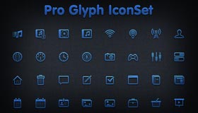 Pro Glyph Iconset by Umar123