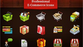 Professional E-commerce Icons