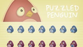 Puzzled Penguin by Corvocollorosso