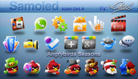 Samoled Icon Set 4 by Jquest68