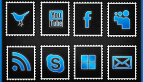 Blue Stamp by Lilmoonchild1