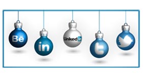 Free Christmas Social Media Icons