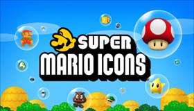 Super Mario Icons by Ph03nyX